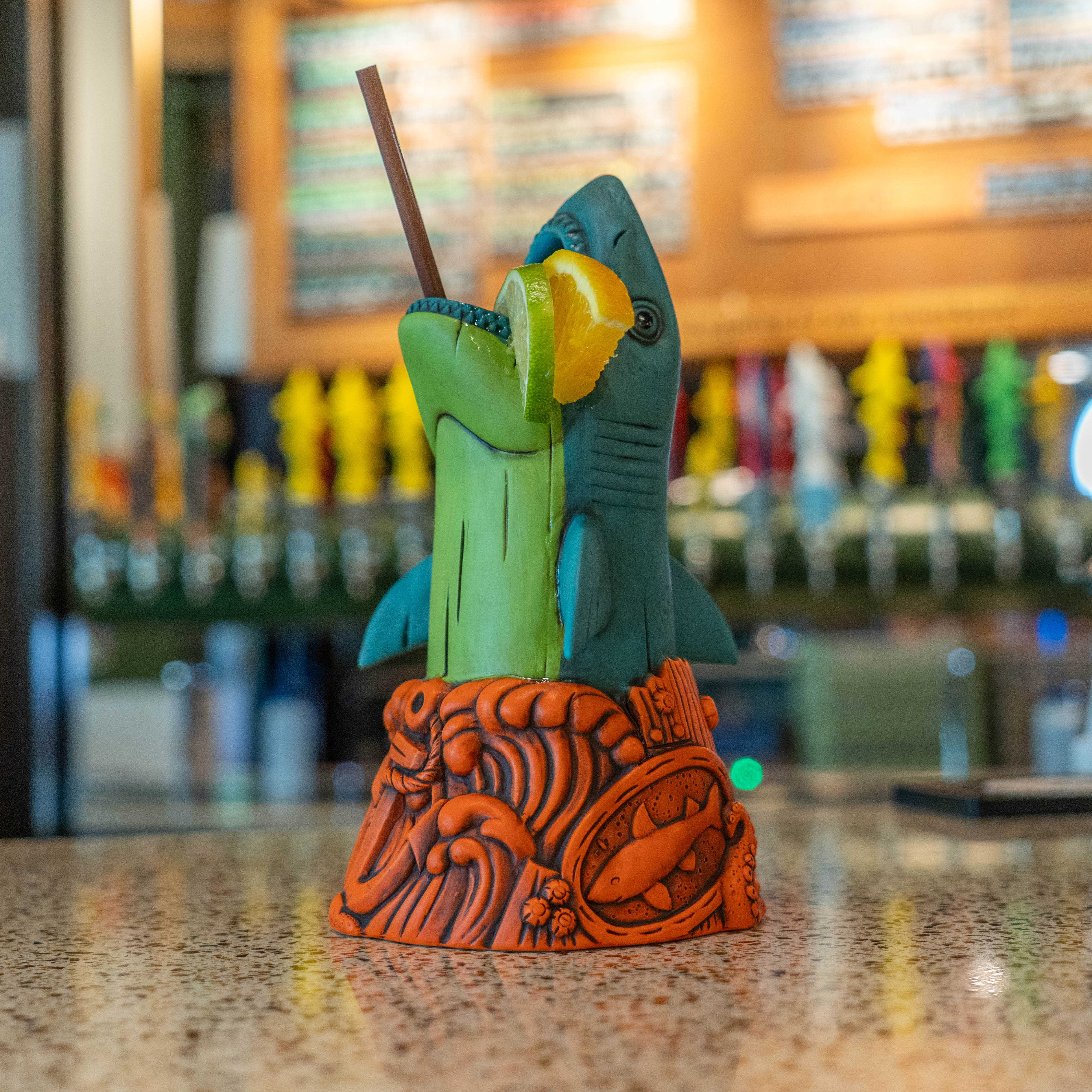 Shark TIKI FARM Ceramic Mug – Dogfish Head