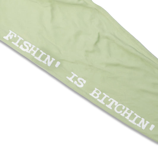  Front logo shows a dogfish that says 'dogfish head fishin' is bitchin'.