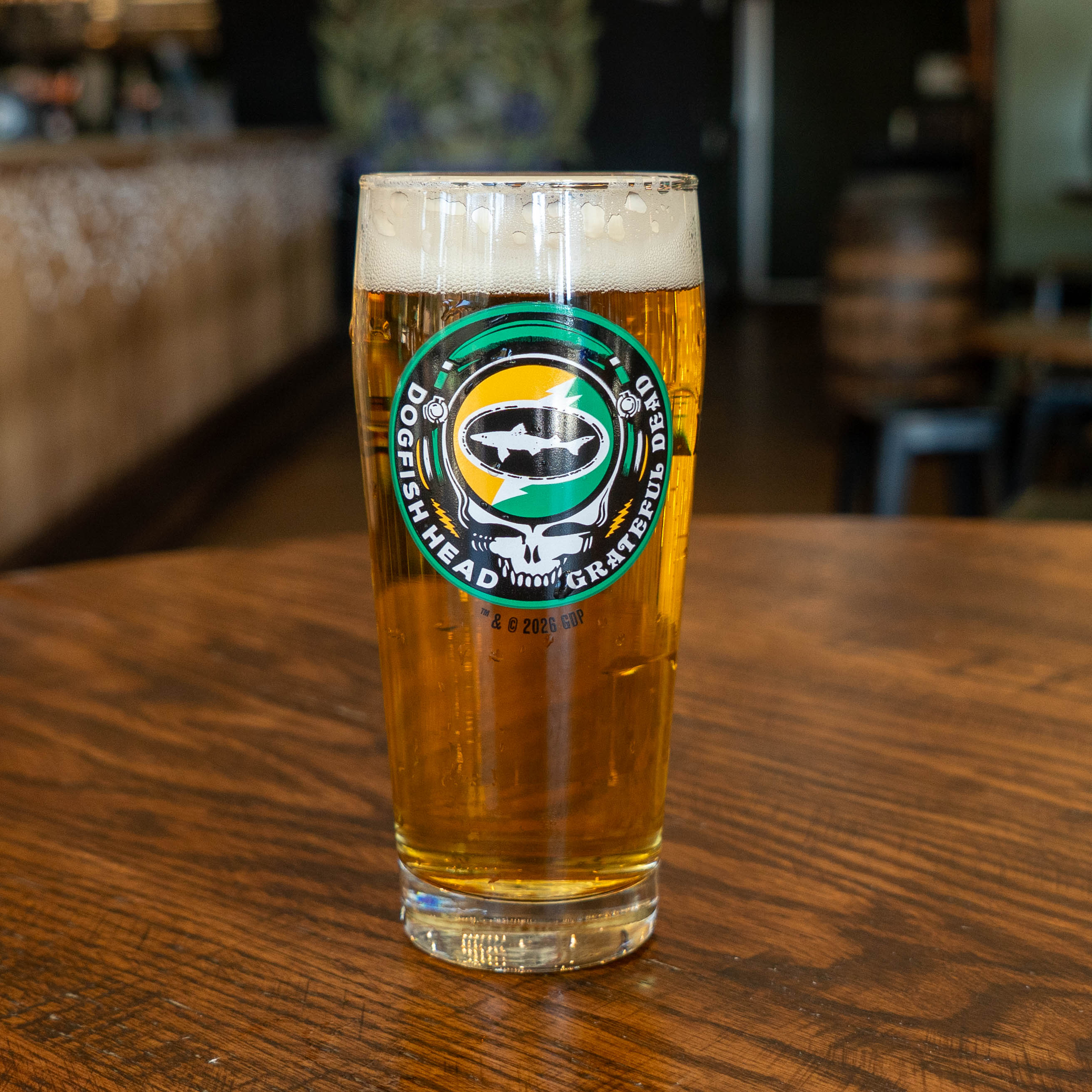 Dogfish Head x Grateful Dead Citrus Daydream Glass