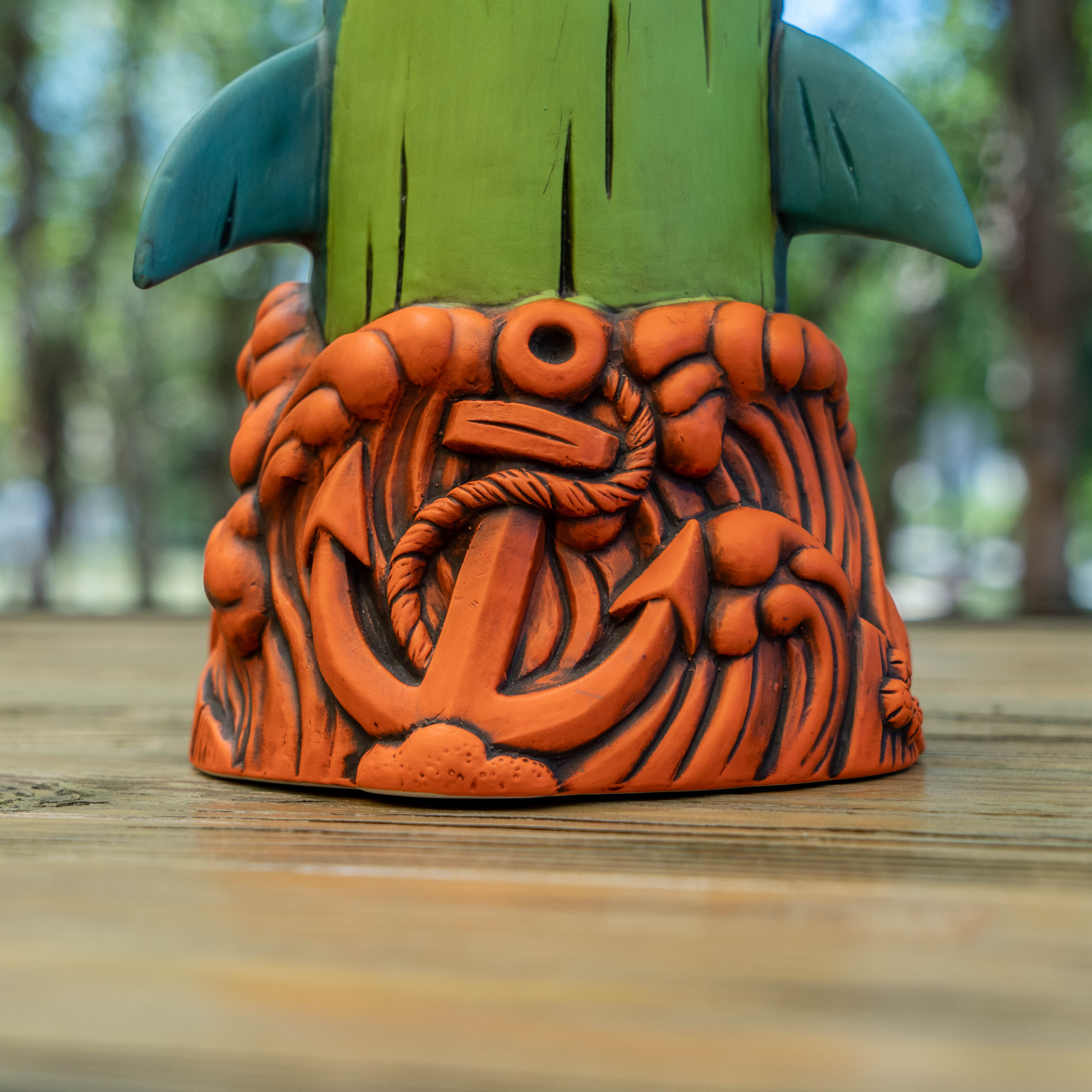 ★稀少TIKIマグ★SQUIDティキファーム ショットグラス　shagサーフィン Shark TIKI FARM Ceramic Mug – Dogfish Head