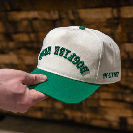 HELLO■Fish Oval Logo Relaxed Fit 6P Cap_Green Sheen Tops – Stitchy Fish