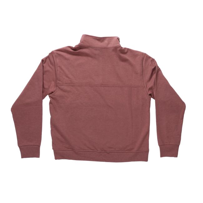 Rear view of sweatshirt