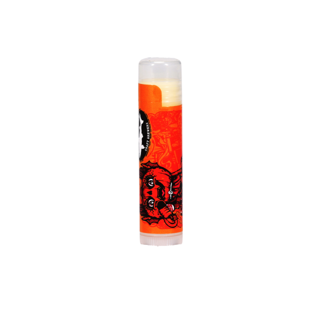 Lip balm side label.